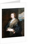 Portrait of a Woman with a Rose, Between 1635 and 1639 by Sir Anthonis van Dyck