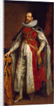 Portrait of Henry Danvers, 1st Earl of Danby, in robes as Knight of the Garter, End 1630s by Sir Anthonis van Dyck