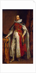 Portrait of Henry Danvers, 1st Earl of Danby, in robes as Knight of the Garter, End 1630s by Sir Anthonis van Dyck