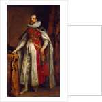Portrait of Henry Danvers, 1st Earl of Danby, in robes as Knight of the Garter, End 1630s by Sir Anthonis van Dyck
