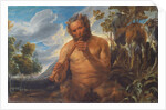 Satyr Playing the Pipe (Jupiters Childhood), ca 1639 by Jacob Jordaens