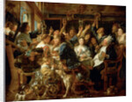 The Feast of the Bean King, ca 1640-1645 by Jacob Jordaens
