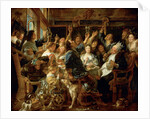 The Feast of the Bean King, ca 1640-1645 by Jacob Jordaens