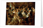 The Feast of the Bean King, ca 1640-1645 by Jacob Jordaens