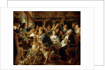 The Feast of the Bean King, ca 1640-1645 by Jacob Jordaens