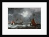 Sea storm with sailing ships, c. 1645 by Bonaventura Peeters the Elder