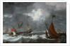 Sea storm with sailing ships, c. 1645 by Bonaventura Peeters the Elder