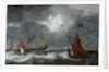 Sea storm with sailing ships, c. 1645 by Bonaventura Peeters the Elder