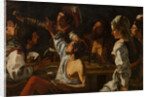 Card and Backgammon Players. Fight over Cards, 1620-1629 by Theodor Rombouts