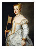 Girl with fan, ca. 1628-1629 by Pieter Paul Rubens