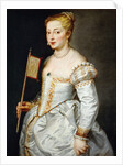 Girl with fan, ca. 1628-1629 by Pieter Paul Rubens