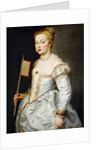 Girl with fan, ca. 1628-1629 by Pieter Paul Rubens
