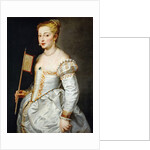 Girl with fan, ca. 1628-1629 by Pieter Paul Rubens