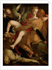Hercules, Deianira and the Centaur Nessus, c. 1580 by Bartholomeus Spranger