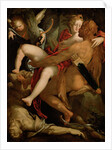 Hercules, Deianira and the Centaur Nessus, c. 1580 by Bartholomeus Spranger