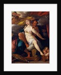Venus and Mars warned by Mercury, ca 1586 by Bartholomeus Spranger