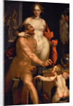The Visit of Venus to Vulcan, c. 1610 by Bartholomeus Spranger