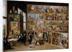 Archduke Leopold Wilhelm in his Gallery in Brussels by David Teniers the Younger