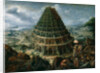 The Tower of Babel, 1595 by Marten van Valckenborch
