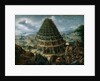 The Tower of Babel, 1595 by Marten van Valckenborch