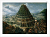 The Tower of Babel, 1595 by Marten van Valckenborch