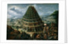 The Tower of Babel, 1595 by Marten van Valckenborch