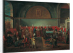 Dinner at the Palace in Honour of an Ambassador, 1720s by Jean-Baptiste Vanmour