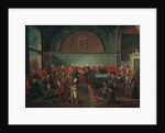 Dinner at the Palace in Honour of an Ambassador, 1720s by Jean-Baptiste Vanmour