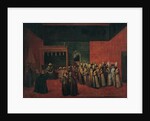 Sultan Ahmed III Receiving a European Ambassador, 1720s by Jean-Baptiste Vanmour