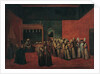 Sultan Ahmed III Receiving a European Ambassador, 1720s by Jean-Baptiste Vanmour