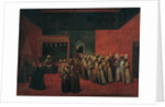 Sultan Ahmed III Receiving a European Ambassador, 1720s by Jean-Baptiste Vanmour