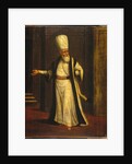 A Janissary Aga, 1737 by Jean-Baptiste Vanmour