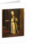 A Janissary Aga, 1737 by Jean-Baptiste Vanmour