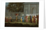 First walk to boys school, 1737 by Jean-Baptiste Vanmour