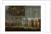 First walk to boys school, 1737 by Jean-Baptiste Vanmour