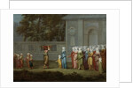 First walk to boys school, 1737 by Jean-Baptiste Vanmour