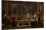 The Conversation, 1730s by Jean-Baptiste Vanmour