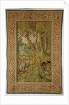 Dragon eating eggs (Tapestry), Mid of 17th cen by Anonymous