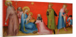 Adoration of the Magi with Saint Anthony Abbot, ca 1400 by Anonymous