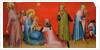 Adoration of the Magi with Saint Anthony Abbot, ca 1400 by Anonymous