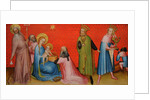 Adoration of the Magi with Saint Anthony Abbot, ca 1400 by Anonymous