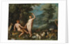 Paradise Landscape with Eve Tempting Adam by Jan Brueghel the Younger