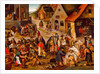 The Seven Works of Mercy, Between 1616 and 1638 by Pieter Brueghel the Younger