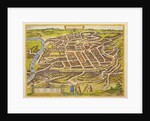 Vilnius (from Urbium praecipuarum mundi theatrum quintum by Georg Braun), 1580s by Frans Hogenberg