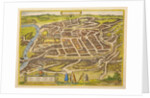 Vilnius (from Urbium praecipuarum mundi theatrum quintum by Georg Braun), 1580s by Frans Hogenberg