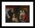 The Virgin and Child with Saints Zacharias, Elizabeth and John the Baptist, c. 1620 by Jacob Jordaens
