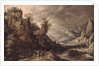 Landscape with Tobias and the Angel by Kerstiaen de Keuninck