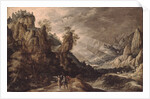 Landscape with Tobias and the Angel by Kerstiaen de Keuninck