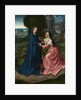 The Visitation of the Virgin to Saint Elizabeth. Panel from an Altarpiece, ca 1515 by Master of 1518