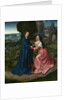 The Visitation of the Virgin to Saint Elizabeth. Panel from an Altarpiece, ca 1515 by Master of 1518